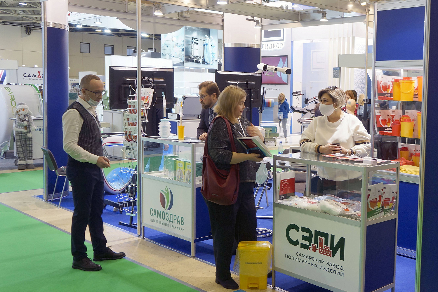 Мы приветствуем Вас в Москве!  На самом масштабном конгрессно-выставочном мероприятии 2021 года в сфере здравоохранения.