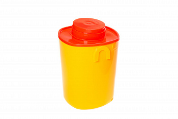  Контейнер для остр. инстр. sharp standart box 1,5 л  класс Б (желтый)  с игл-м квадр./прямоуг. 170 