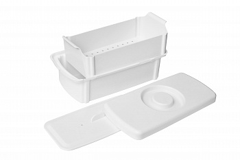 Контейнер для ПСО и хим дезинфекции СЗПИ обьем 5л неавток. СЗПИ-НА( белый )